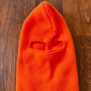 Daniel Patrick Shiesty Orange Men's Mask Winter Skiing Snowboarding New